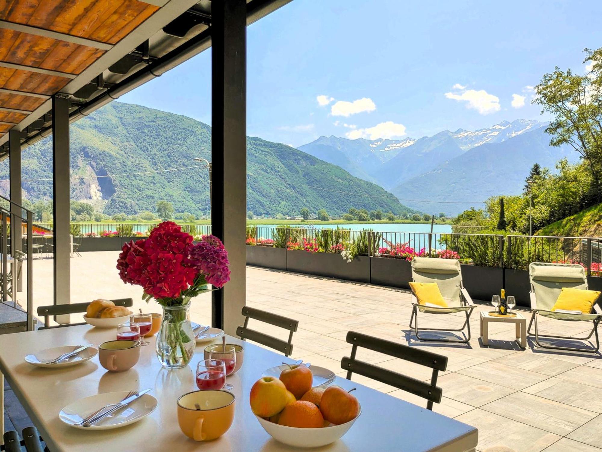 Dascio Vita See Ferienwohnung Mit Dachterrasse Εξωτερικό φωτογραφία